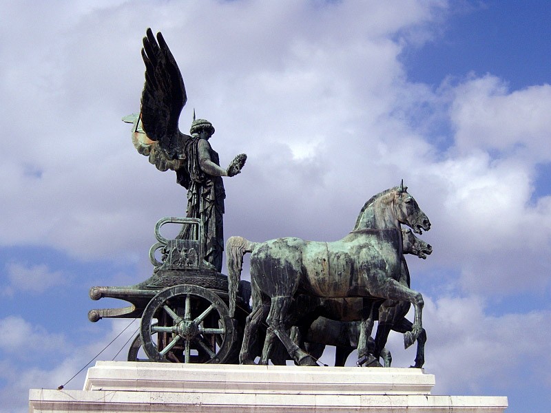 La Quadriga dell'Unita, Vittoriano / clik to next foto