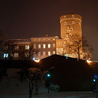 Wawel, Baszta Sandomierska i f