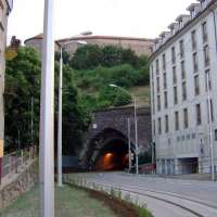 Tunel pod wzgórzem zamkowym
