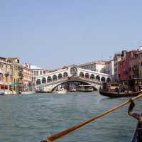 gondolą po Canale Grande,Pont