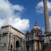 Arco di Settimio Severo, Chies