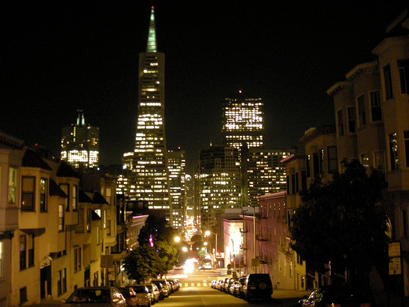 Montgomery Street, Transamerica Pyramid