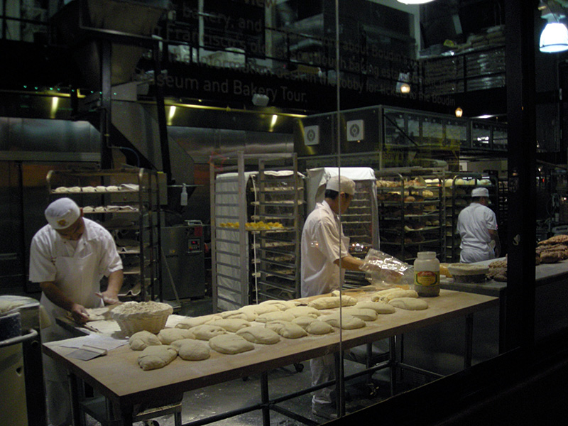 Boudin Demonstration Bakery, Fisherman's Wharf