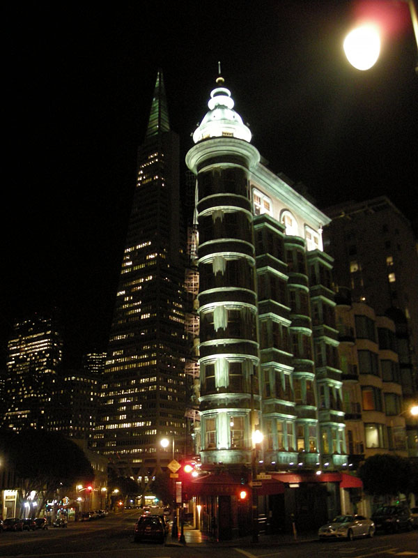 American Zoetrope building, Transamerica Pyramid