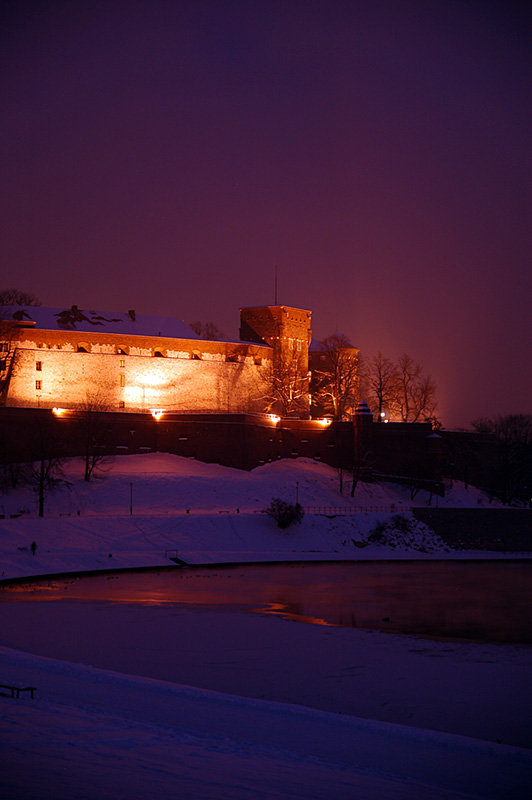 Wawel, Baszta Złodziejska, zakole Wisły