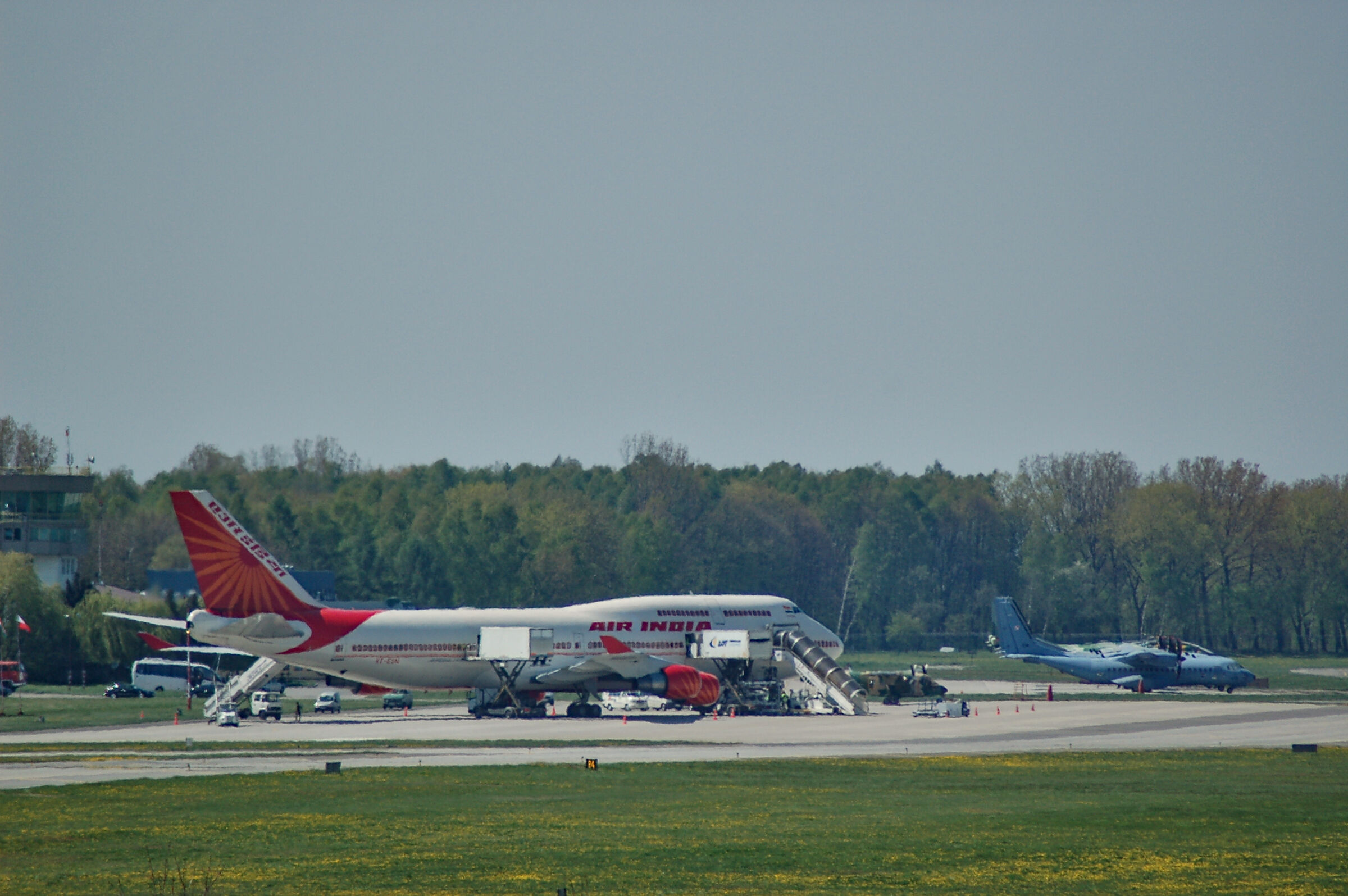 Kraków-Balice, Air India, Boeing 747