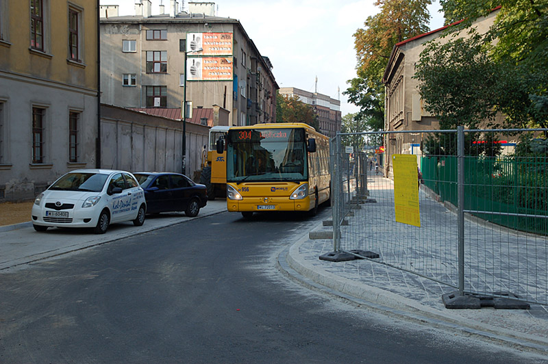 ul. Warszawska między ul Ogrodową a ul Szlak
