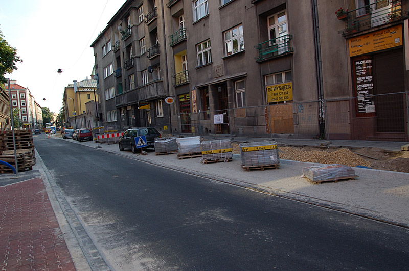ul. Warszawska między ul Ogrodową a ul Szlak