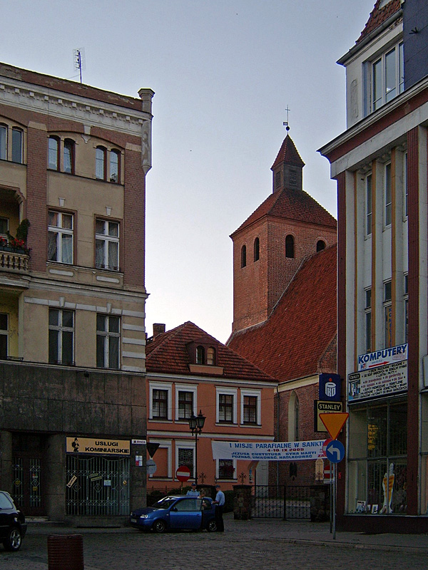 widok z Rynku na 