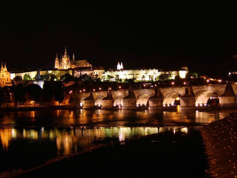 Hradčany z Karlova mostu