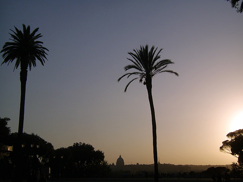terrazza del Pincio, Basilica di San Pietro in Vaticano