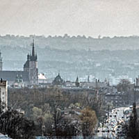 Panorama Krakowa
