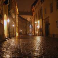 ul.Kanonicza w stronę Wawelu